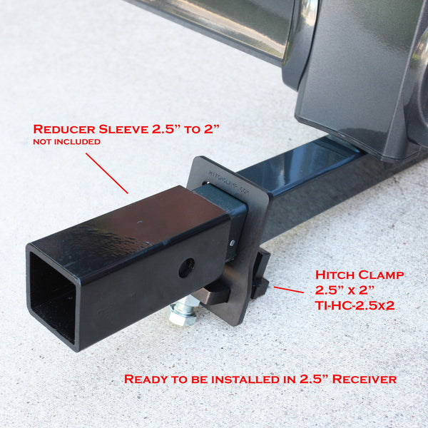 Hitch Clamp 2 1/2" x 2" Reducer Clamp - Scratch and Ding Sale